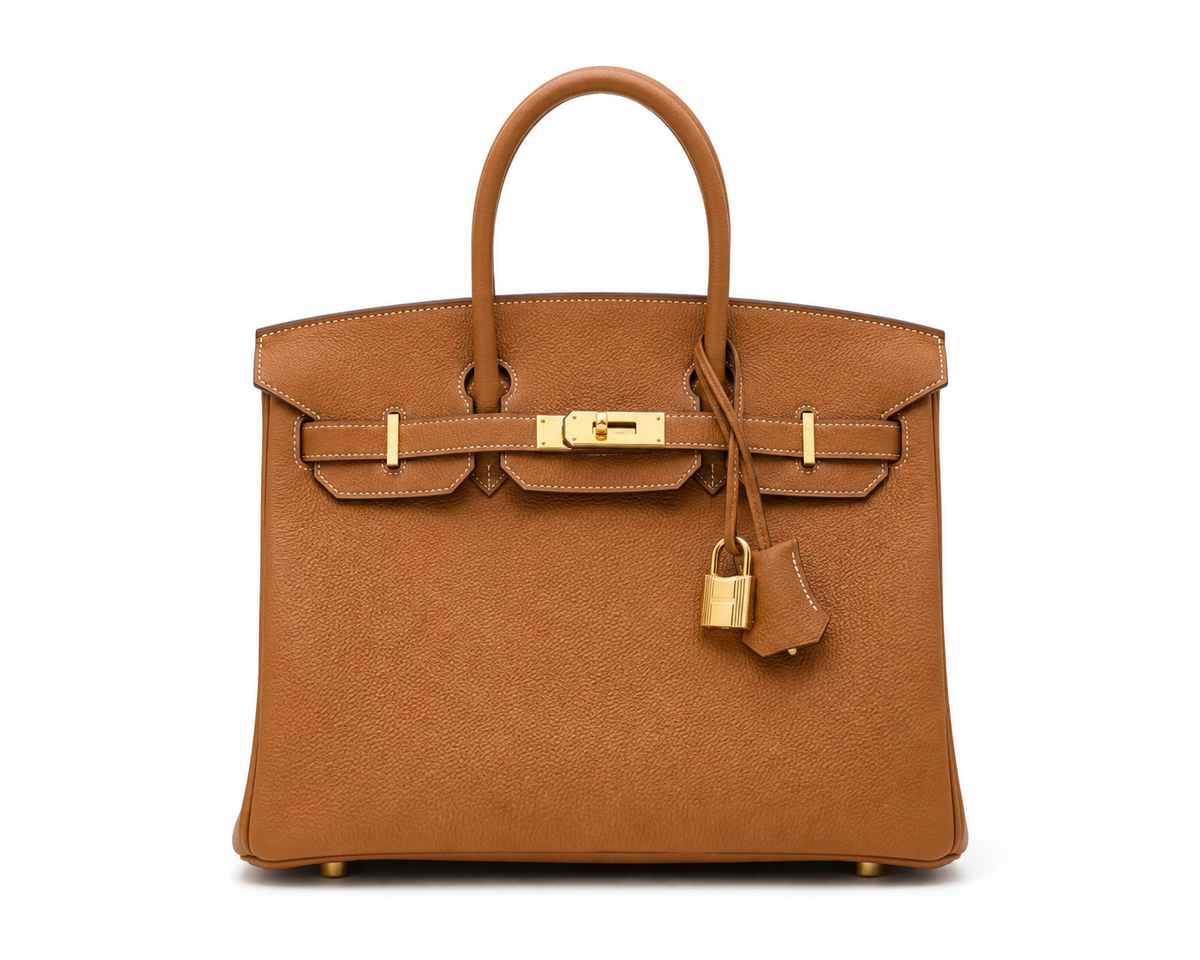 Hermès Birkin 30 — Gold Togo / Gold Hardware