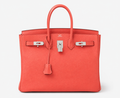 Hermès Birkin 35 — Rose Azalée Epsom / Palladium Hardware